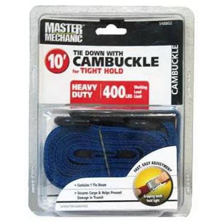 Trade Of Amta 1 in. x 10 ft. Cam Buckle Tie Down 548802